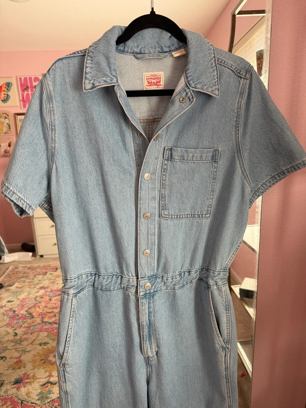 Levi’s Denim Jumpsuit - Picture 3 of 5